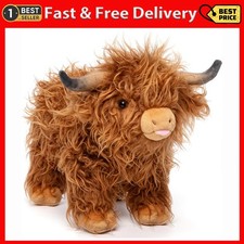 OUOZZZ Highland Cow Teddy –