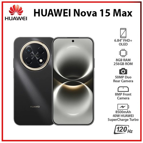 Huawei nova max 8gb 256gb - nova,