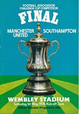Cup final programme 1976 - cup,