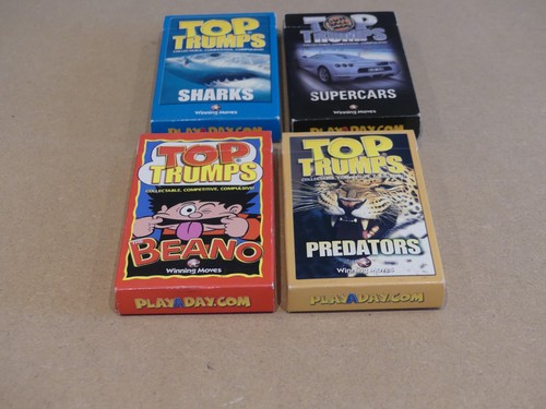 Top trumps card - top, games