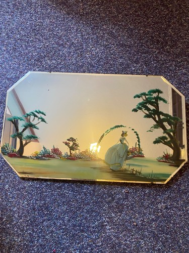 Vintage hand painted art - vintage,, hand-painted