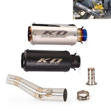 Exhaust Mid Pipe Short Muffler