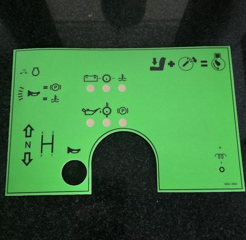 Benford terex dash - terex, decal
