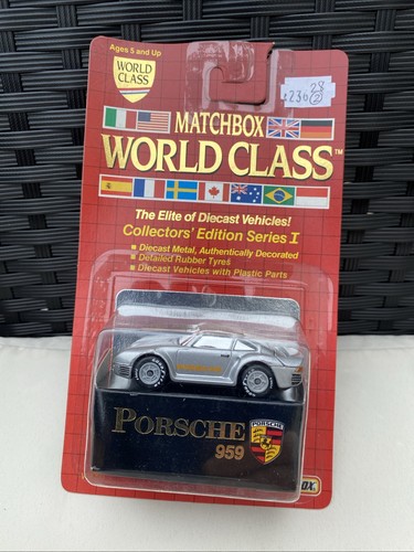 Matchbox world class porsche - class,