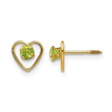 14k Madi K 3mm Round Genuine