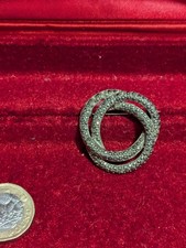 Vintage silvertone marcasite - vintage,
