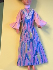 🧡 Vintage 1970s Sindy Doll, Tammy Doll Size DRESS - VGC