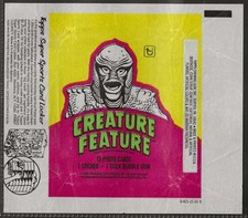 Topps bubble gum wrapper - topps, wrapper-