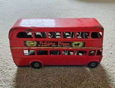Vintage Tinplate London Double