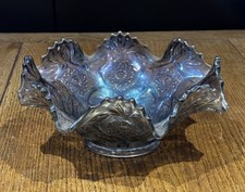 Carnival glass bowl - carnival,