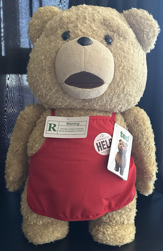 Life size ted plush - size,