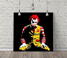 BANKSY JOKER MCDONALD SQUARE