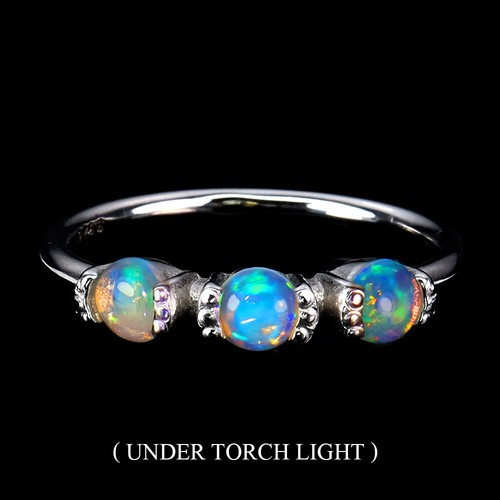 925 sterling silver ring - silver, round