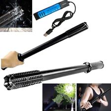 Super Bright 5500000LM Powerful LED Security Stick Torch Rechargeable Flashlight