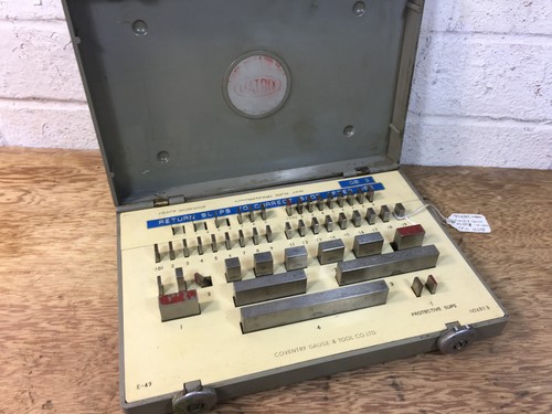 Inspection grade slip gauges - grade,