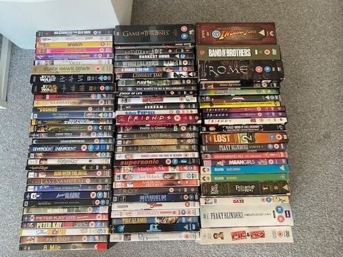 Dvd films age 12 - -, pg,12,15,18