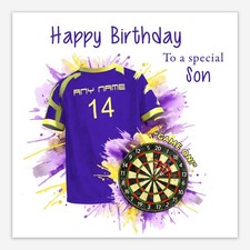 Personalised Darts Birthday