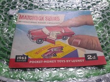 Matchbox Series Catalogue  1963