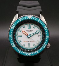 Seiko Mens Automatic Watch 17J Modified Scuba Divers 150M January 1991  FREE P&P