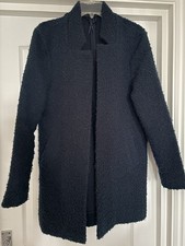 Florence & Fred Edge To Edge Ladies Navy Coat Size 12