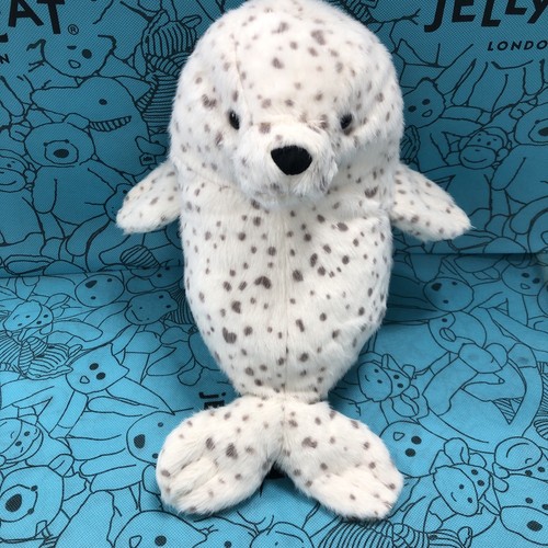 Jellycat white seal galumphous - jellycat,