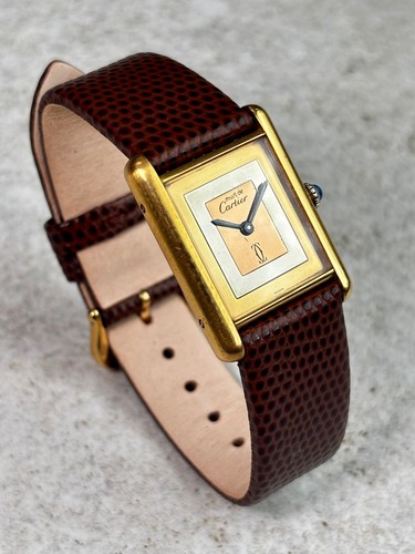 Cartier tank must - cartier, trinity