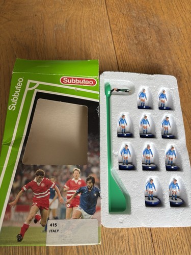Italy subbuteo team boxed - lw,