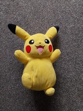 Pokémon soft toy plush teddy new condition pikachu With Tags