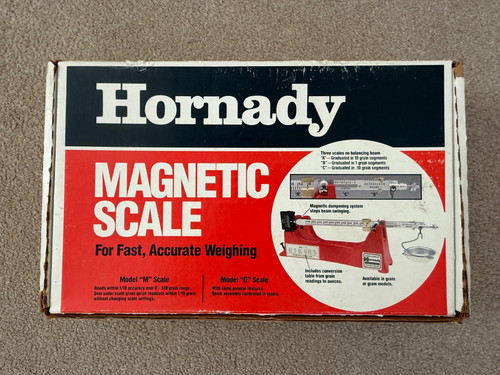 Hornady magnetic scale with
