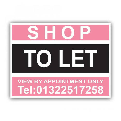Shop let personalised - to,