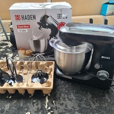 Haden 5 Litre Stand Mixer -  7 Speed Stainless Steel Bowl & Attachments