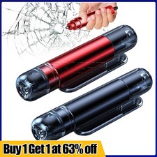 Safe Pro X Car Window Breaker and Seat Belt Cutter, 2 IN 1 Life Hammer Emergency