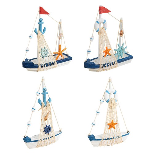 Wooden miniature sailing boat - sailing,