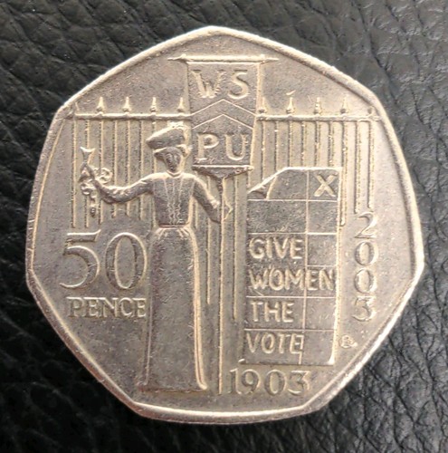 2003 50p suffragette - 2003, uk