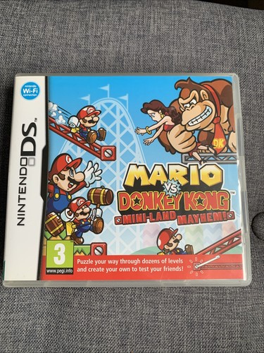Mario donkey kong mini land - mario, vs