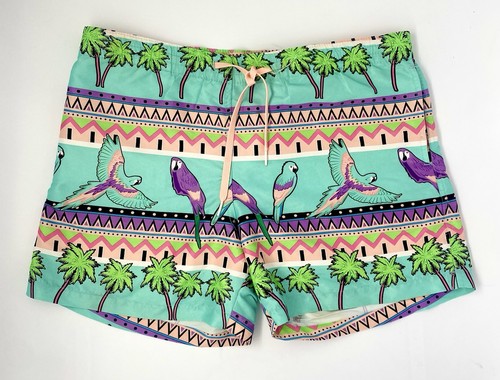 Chubbies retro parrot palm - chubbies,