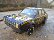 Vintage Scalextric Ford Escort Mk1 RS1800, slot car racing