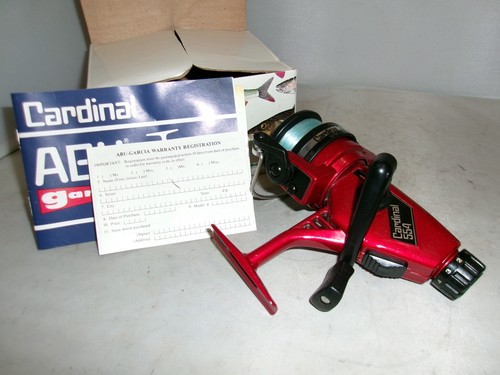One abu garcia vintage red - one,