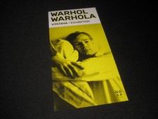 Andy Warhol Exhibition Flyer