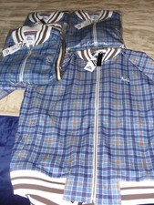 Mens 2XL Lonsdale Blue check full Tracksuit - Based on the Gentlemen Film