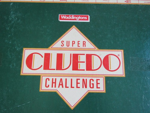 1986 waddingtons super cluedo - waddingtons,