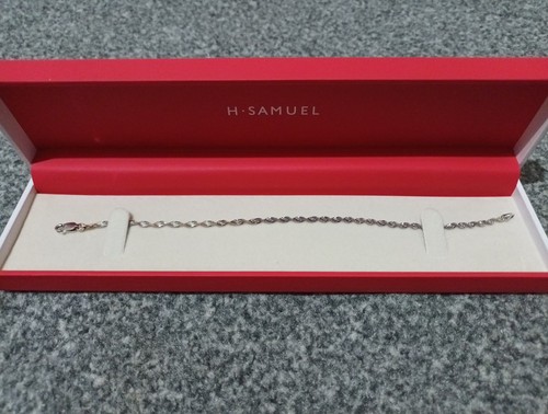 Silver twisted chain - silver, bracelet