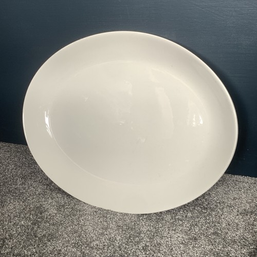 Churchill white oval platter - churchill,