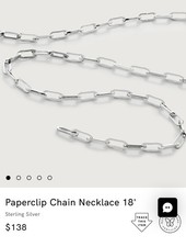 MONICA VINADER PAPERCLIP