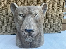Realistic Lions Head Planter