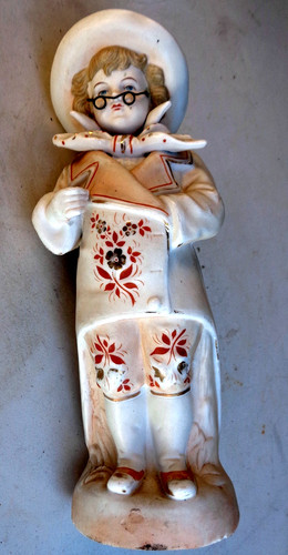 Rare victorian heavy - rare, bisque