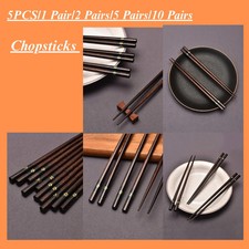 Wooden Flower Print Chopsticks