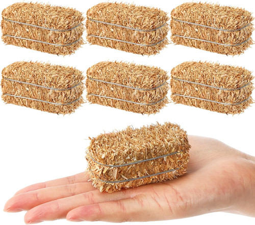 Pcs mini hay bales - hay, miniature