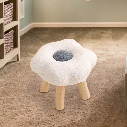 Foot rest with wooden - with, leg