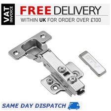Soft Close kitchen hinges clip on GTV 3D Cabinet door hinge 35mm Full Overlay